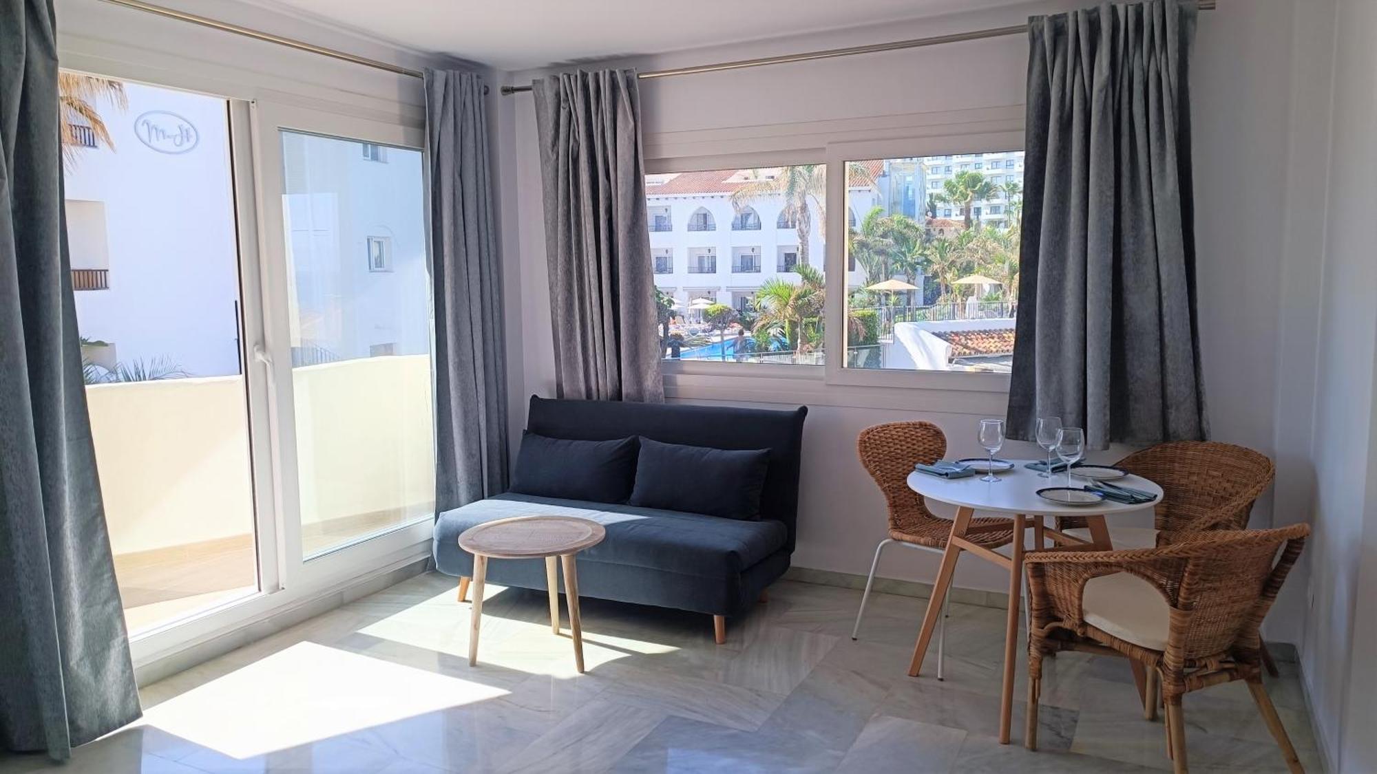 Beach Studio Puerto Marina Playa 贝纳尔马德纳 外观 照片